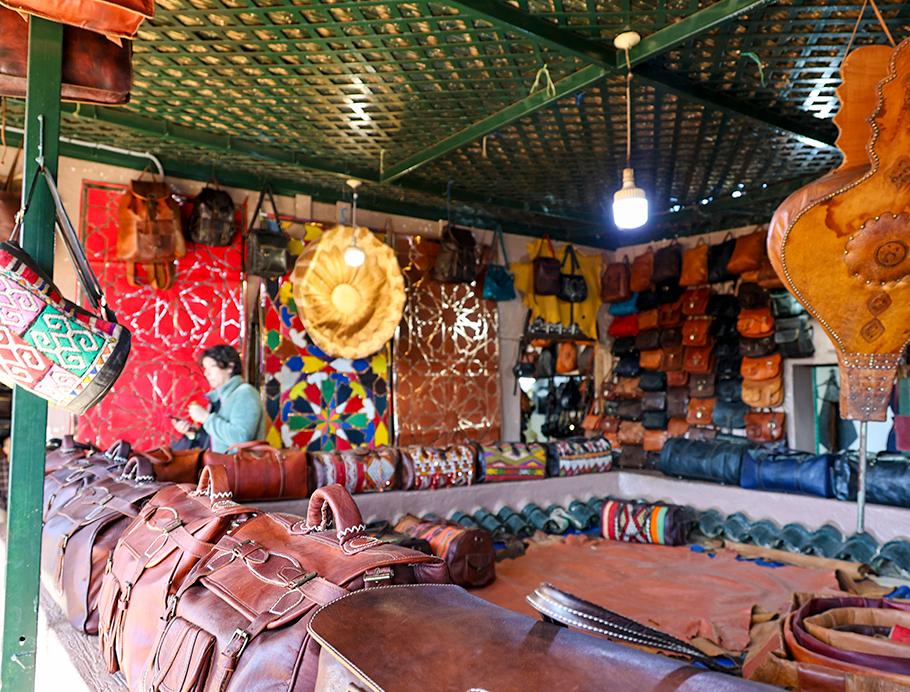 Tanneries in Fez, Morocco by Kate Sharpe